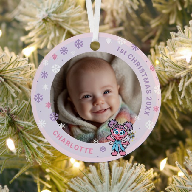 Ornement En Métal Abby Cadabby Baby's 1st Christmas Photo Metal Orna (Insitu)