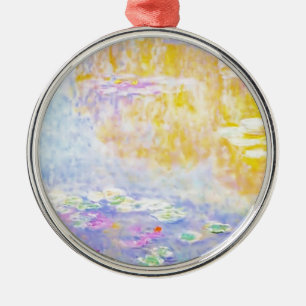 Ornement En Métal abstrait, nénuphars de Monet 7