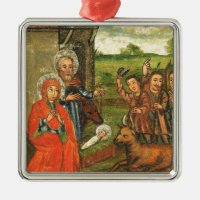 Adoration de l'ornement de Noël de bergers