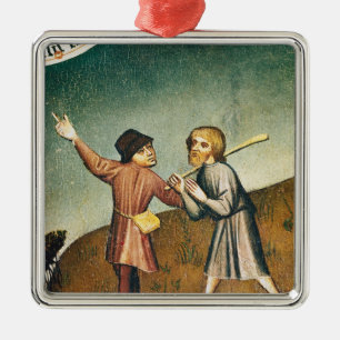 Ornement En Métal Adoration des Magi, détail de