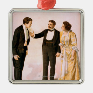 Ornement En Métal Affiche théâtrale #2 de jeu de Sherlock Holmes