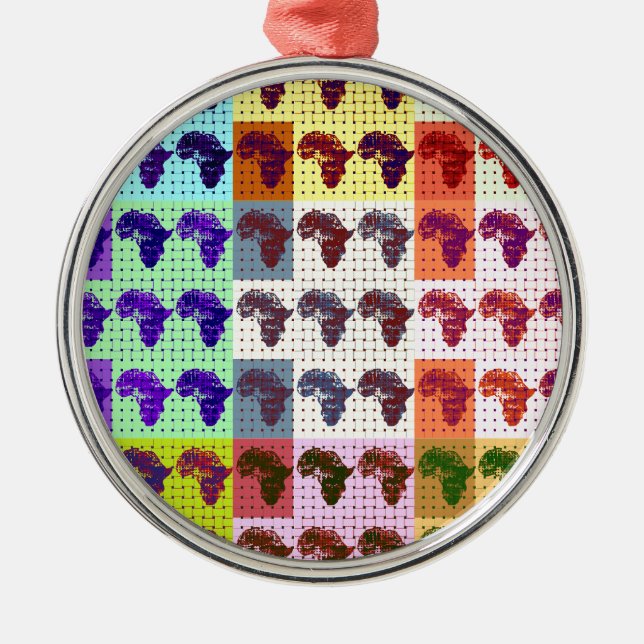 Ornement En Métal Africas (Devant)