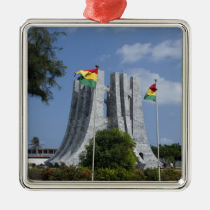 Ornement En Métal Afrique, Ghana, Accra. Mausolée de Nkrumah, 3 dern