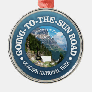 Ornement En Métal Aller au soleil (Cyclisme C)