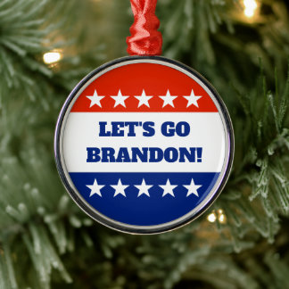 Ornement En Métal Allons voir Brandon Metal Ornament