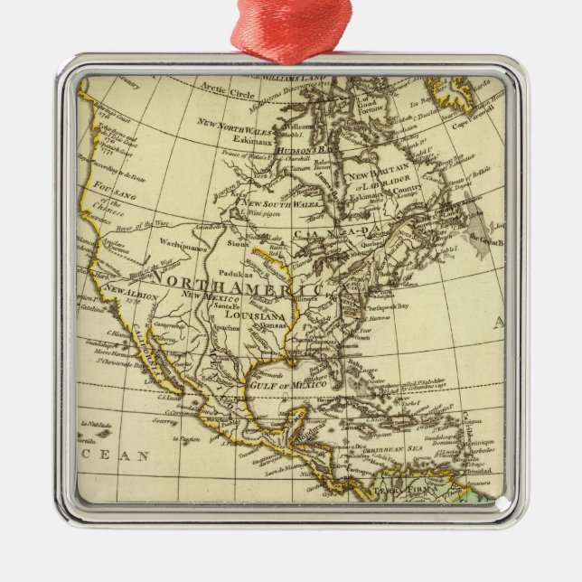 Ornement En Métal Amérique (Devant)