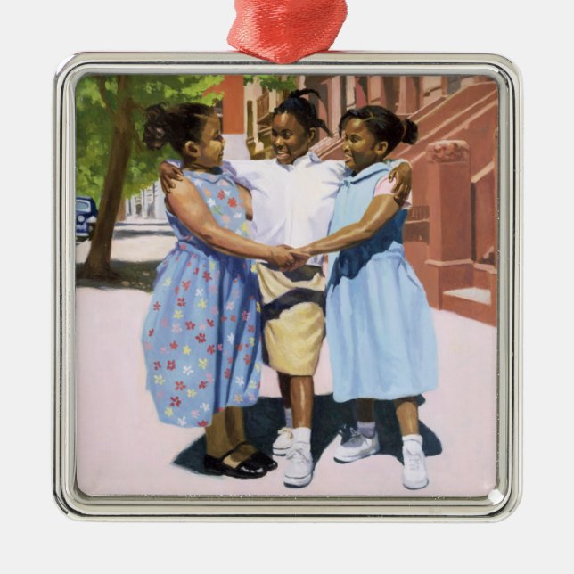 Ornement En Métal Amis 2001 (Devant)