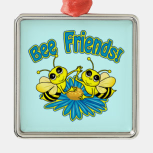 Ornement En Métal Amis des abeilles