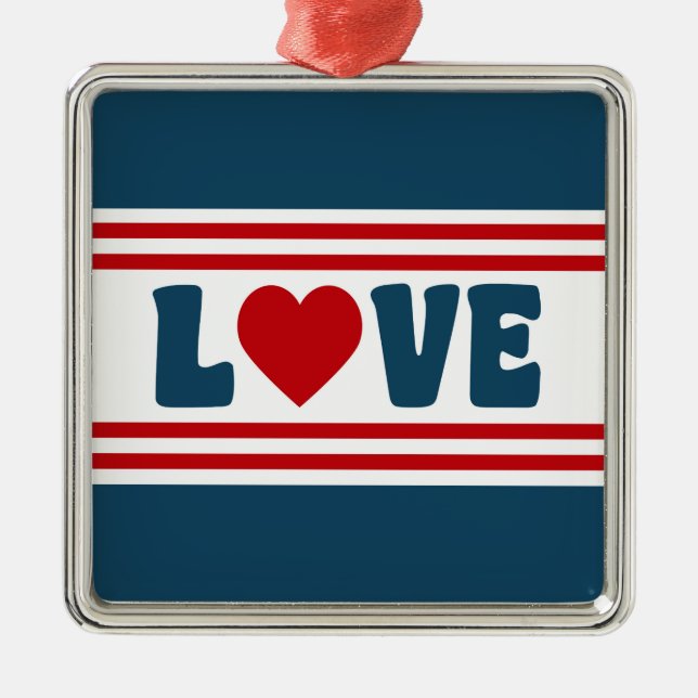 Ornement En Métal Amour design (Devant)