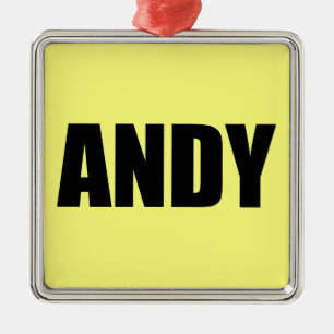 Ornement En Métal Andy