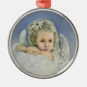 Ornement En Métal Ange de Noël