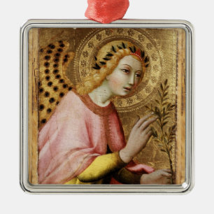 Ornement En Métal ANGÉNIE ANNONCIAIRE Magie de Noël