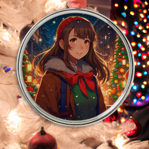 Ornement En Métal Ani-mazing Noël   Nuit d'hiver