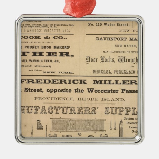 Ornement En Métal Annonces par neuf sociétés (Devant)