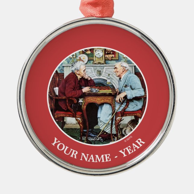 Ornement En Métal April Fool, 1943 (Devant)