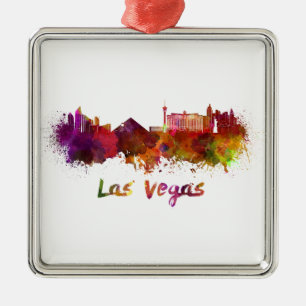 Ornement En Métal Aquarelle Las Vegas