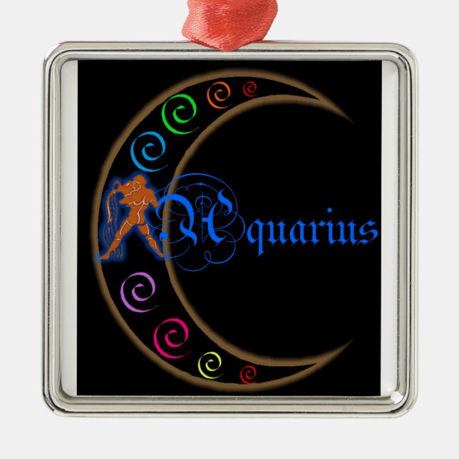 Ornement En Métal Aquarius (Devant)