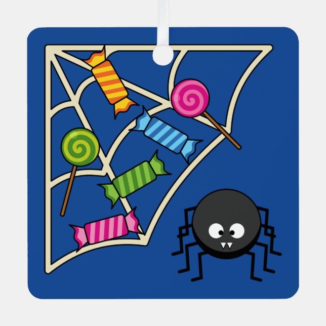 Ornement En Métal Araignée de bonbons (Recto)