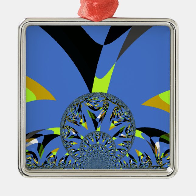 Ornement En Métal Arches cool avec sphères fractales Art Design (Devant)