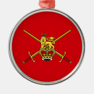 Ornement En Métal Armée britannique (armée britannique)