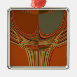 Ornement En Métal Art contemporain africain Terre