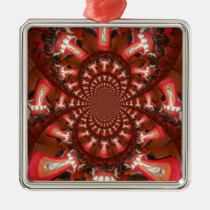 Ornement En Métal Art de langue kaléidoscope Impression/graphique