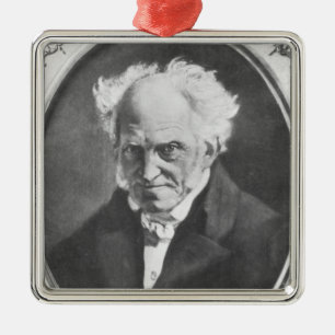 Ornement En Métal Arthur Schopenhauer