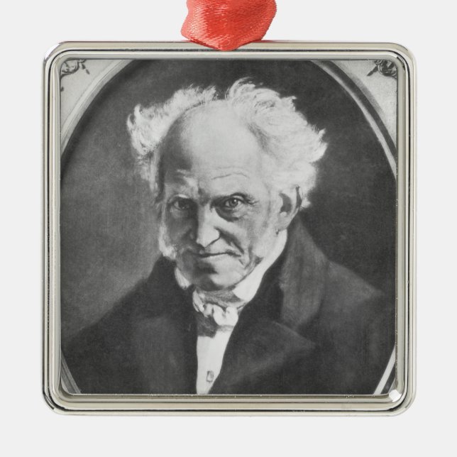 Ornement En Métal Arthur Schopenhauer (Devant)