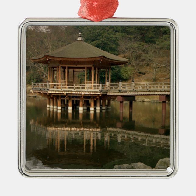 Ornement En Métal Asie, Japon, Nara, Temple à Nara (Devant)