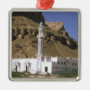 Ornement En Métal Asie, Yémen, Tarim. Mosquée blanche.