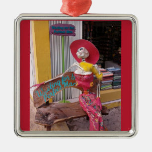 Ornement En Métal Attente de l'homme parfait