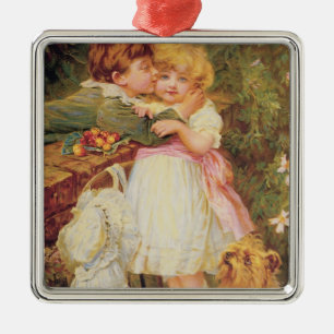 Ornement En Métal Au-dessus du mur de jardin