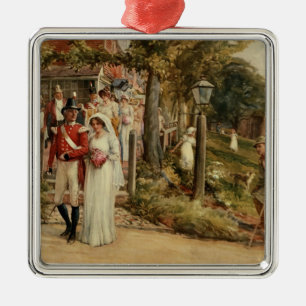 Ornement En Métal Aucun mais les courageux ne mérite le Fair