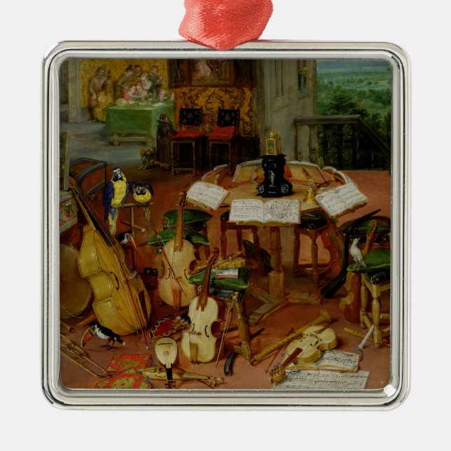 Ornement En Métal Audition, 1617 (Devant)