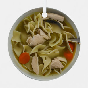 Ornement En Métal Avoir un Souper Christmas