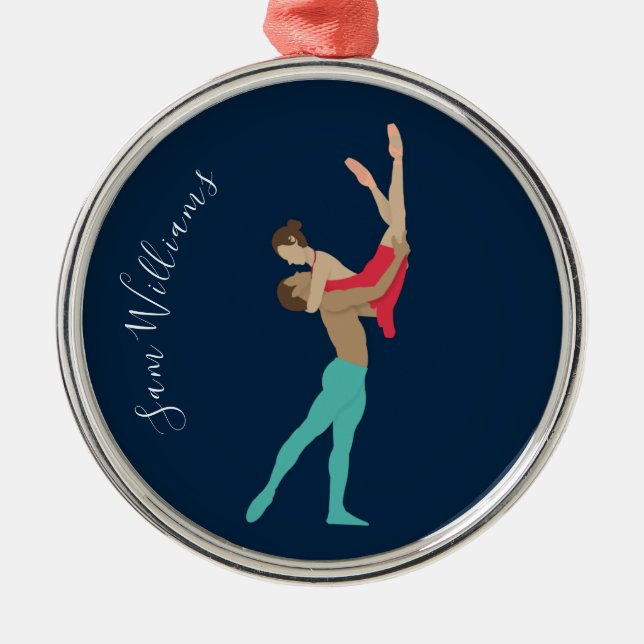 Ornement En Métal Ballet (Devant)