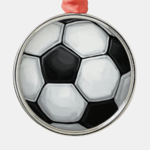 Ornement En Métal Ballon de Football
