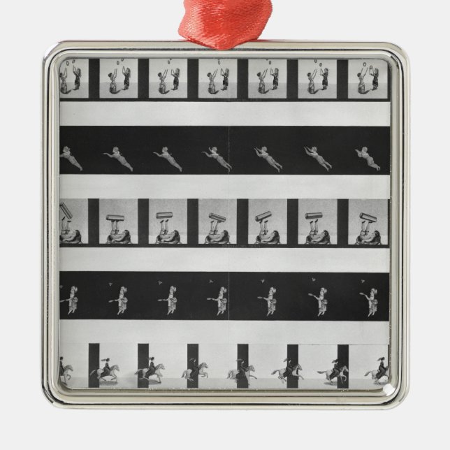 Ornement En Métal Bandes d'image pour un praxinoscope (Devant)