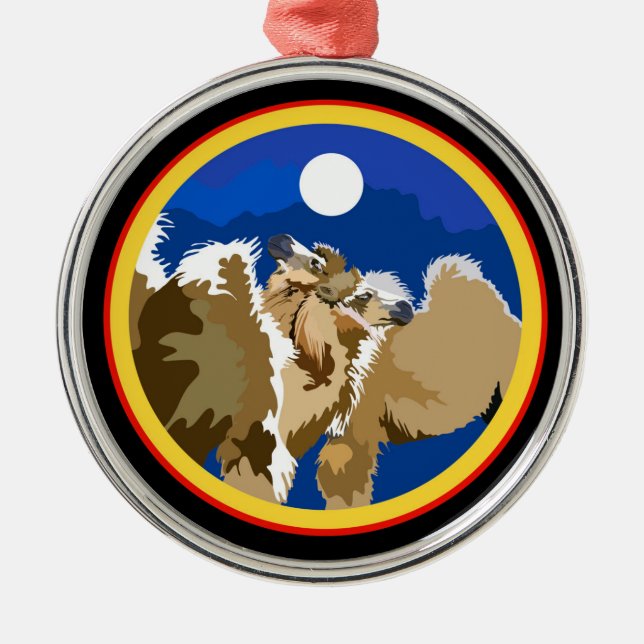 Ornement En Métal Baraka et oui ! (Devant)