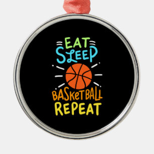 Ornement En Métal Basket-ball