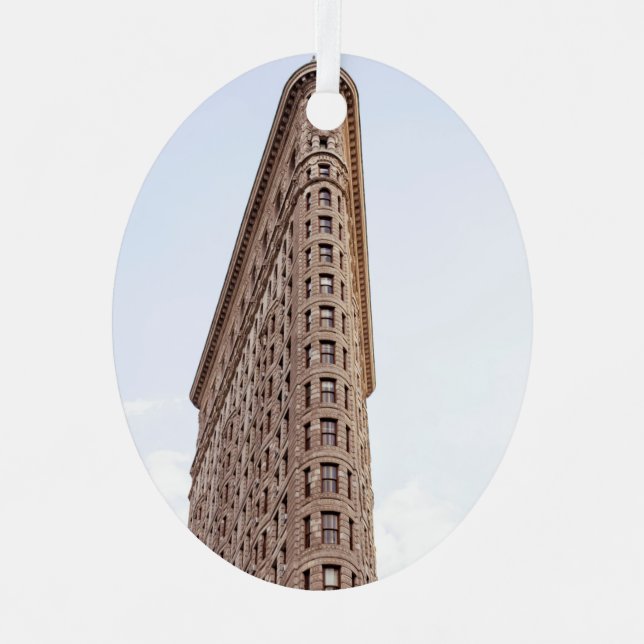 Ornement En Métal Bâtiment Flatiron New York City (Recto)