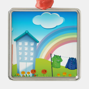 Ornement En Métal Bâtiments