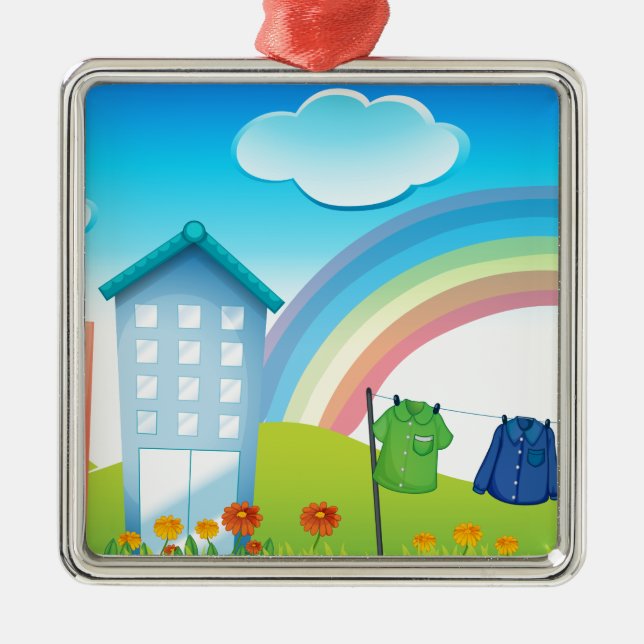 Ornement En Métal Bâtiments (Devant)