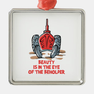 Ornement En Métal Beau tracteur