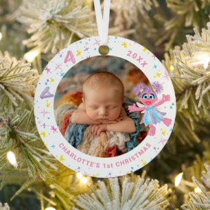 Ornement En Métal Bébé Abby Cadabby - Mon 1er Noël Photo