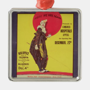 Ornement En Métal Bertram fraise l'affiche de cirque