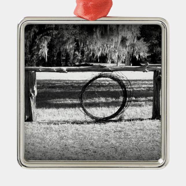 Ornement En Métal Bétail (Devant)