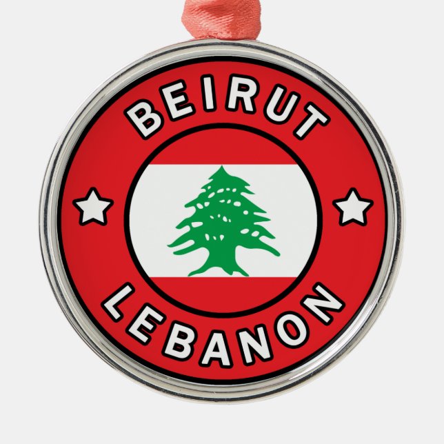 Ornement En Métal Beyrouth Liban (Devant)