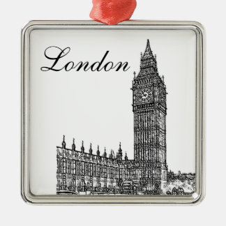 Ornement En Métal Big Ben
