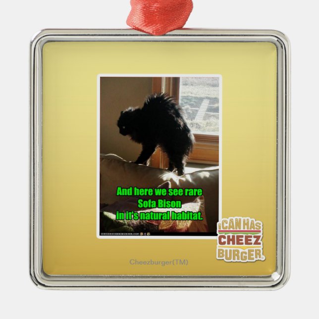 Ornement En Métal Bison de sofa (Devant)